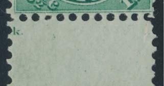 ... Unitrade $7,500 42 (*) #19 1859 17c blue Cartier, unused (no gum)
