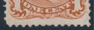 ...unitrade $250 46 E/P #20TC 1859 2c dark rose Queen Victoria Trial Colour Proof, very fi ne.