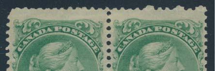 Large Queens continued 55 * #24 1868 2c green Large Queen Block of Four, mint, with full