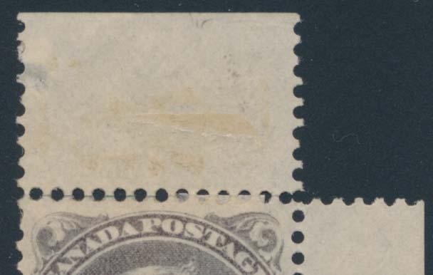 70 (*) #28b 1868 12½c deep blue Large Queen on Thin Paper, unused (no gum) and with stunningly deep, rich colour, usually found on Duckworth Paper 9a. A rare item for the specialist.
