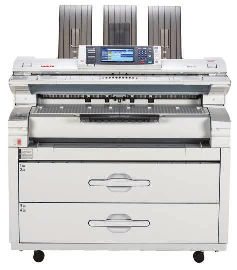 Built-In Productivity Add up the fast output speed, user simplicity and smart engineering of the Lanier LW5100en and LW7140en Wide Format Digital Imaging Systems, and you get systems that will be the