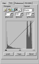 Change Tone Using the Histogram Tool The Histogram settings let you adjust the tone shadows for the preview image.
