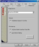 Chapter 6 Using ScanGear Toolbox CS-S Changing ScanGear Toolbox CS Preferences As well as configuring individual button settings, you can configure the ScanGear Toolbox CS Image (scanner) source, and