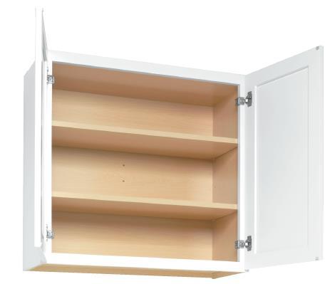 STANDARD CONSTRUCTION Construction Details SIDES and BACK: ⅜ Thick Furniture Board FACE FRAME: