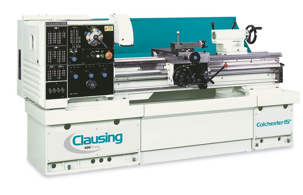 TURNING CLAUSING MULTITURN CNC LATHES Highly versatile toolroom CNC lathe that can handle a wide range of turning