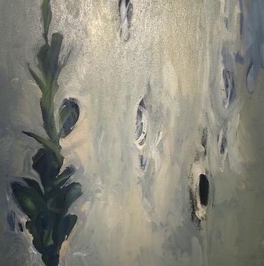 Patrick McDonough, Woodland, 2018 Oil on canvas, 20 x