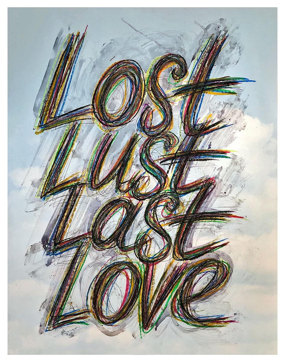 Slava Mogutin, Lost Lust Last Love, 2018 Ink,