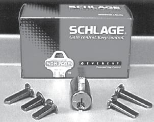 SCHLAGE Schlage Classic Multi-Function Cylinders Less Keys, Fits A, AL, D, & H Series Locks. Order # Item # Catalog Price 740-2080 40-100 626 CE $56.40 740-2090 40-100 626 EF 56.