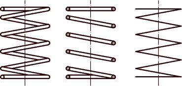 Other Components Roller Bearing Key Springs View Section Simplified Knurling Knurling is the name given to the texture that is sometimes found on metal controls, this process allows the