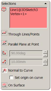 In order to get a point view of the line we must setup a view which is looking along the true length of the line.