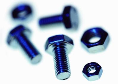 Fasteners Fasteners include: bolts and nuts