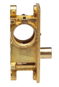 Mortise Locks - For Tempered Glass Doors BRL-0 Glass Door Bottom Rail Lock - BR Series Installed in the bottom rail or in patch fitting of an all glass door.