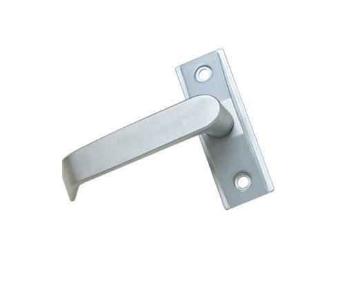 456-S 456-RE Lever Handles - 456 Series Lever Handles and Push / Pull Paddles Levers are designed to keep fingers away from the jamb and allow operation without grasping.