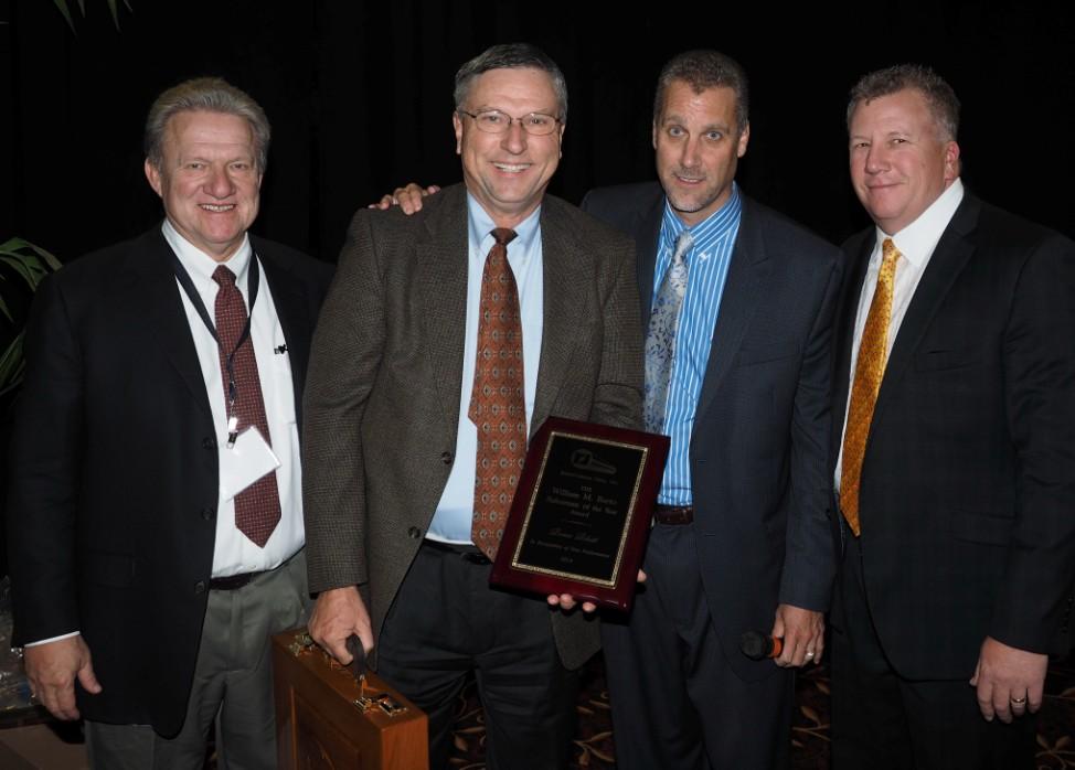 Rowe Rhett, outside sales for Buffalo was named the 2014 Salesmen of the Year.