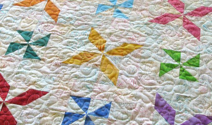 Add your batting and backing and quilt as desired.