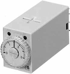 Output terminal A plug-in terminal and printed circuit terminal are provided. Easier than ever to read and use Large-sized transparent dial makes setting time easy!