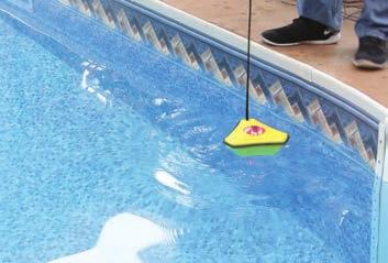 Note that Shock Alert will only detect voltage in the area surrounding the probes. It is necessary to test all areas around the pool, dock, etc.