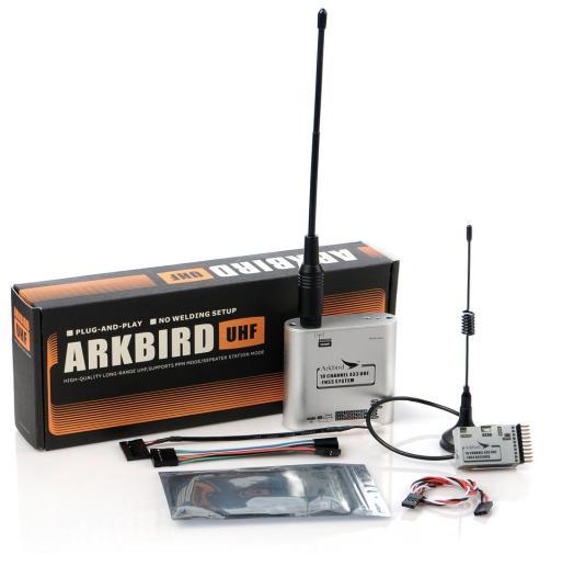 Product Introduction: ARKBIRD-433UHF is a 10-channel module designed for long-distance flight: 1.