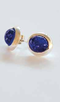 00 Cufflinks Earrings Set in hallmarked sterling silver, the