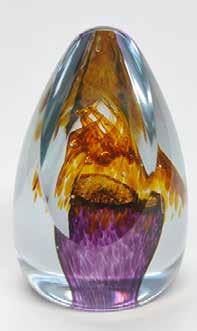 00 Infinity Paperweight Eternal Flame Bowl The Infinity Paperweight measures approximately