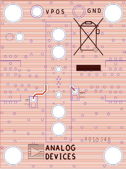 Data Sheet EVALUATION BOARD Figure 19 shows the schematic for the evaluation board. The board is powered by a single 5 V supply. The components used on the board are listed in Table 5.