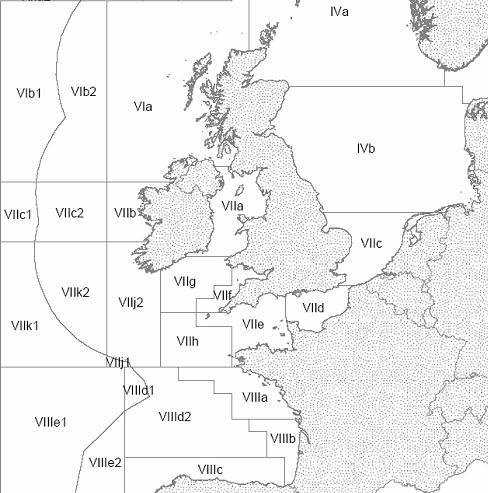 Celtic Sea & West Scotland ecoregion VIa (North) West of Scotland VIa (South)