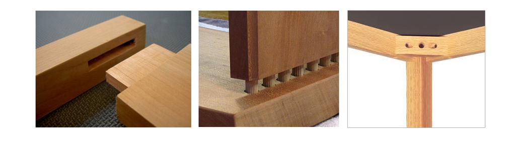 Frame Mortise and Tenon Dowel Joints Corner Blocking Species types
