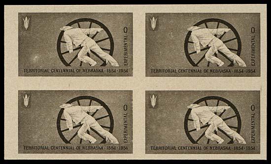 : $2,325, Estimate: $300/400, Realized $220 On February 29 through March 2, 2008 Regency - Superior held Public Auction #65 that contained the following test stamp lots.