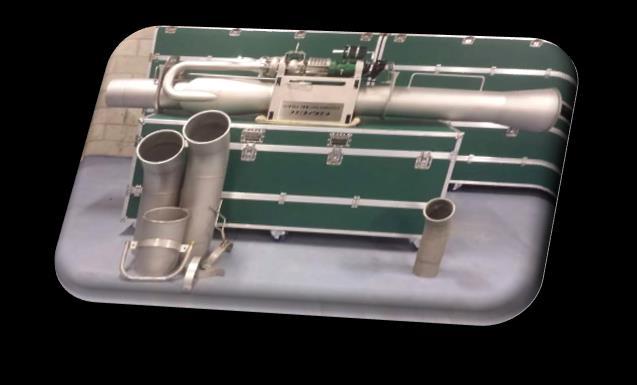 rated to 5000 MSW Optimum dredging up to 230mm rocks Comes with clay jetting nozzle & agitator as standard Optional lengths of suction / discharge hoses that can be changed out subsea Easily adapted