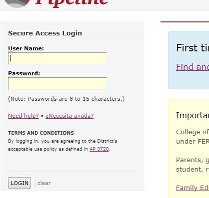 STEP 45: CREATE a NEW PASSWORD (needs to be between 8-15 characters) and then