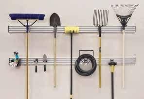 GARAGE ACCESSORIES LAWN/GARDEN KIT Lawn/Garden Kit Includes: 4 heavy duty garden tool hooks; 1 hose hook; 2 heavy duty utility