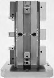 Auto Offset Mechanism Exclusive automatic offset mechanism allows nonsimultaneous work piece clamping and unclamping to one of three optional offset settings: 4 and 6 :.030,.125, or.