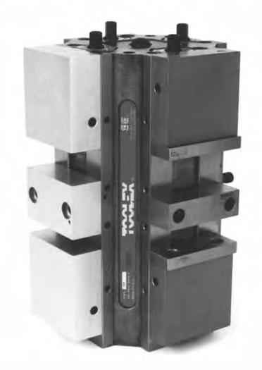 Clamping pressure = 0 to 6,000 lbs. Recommended foot lbs. = 45-50 Mounting kit included. Part Package Number A B C Contents RWS40S8 7.000 4.
