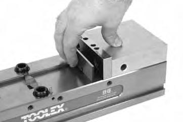Two lock screws are provided for extra holding assurance, but are not necessary to hold