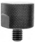 00 1 7/16 12 Threaded Stack Rest Pads Material: 1117 Steel Black oxide finish 