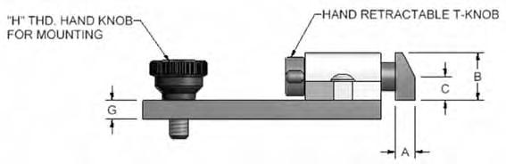 35mm Adjustable Positioner Allows for flexible hole placement