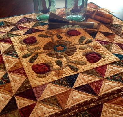 If you are a Kim Diehl fan, then you will fall in love with the monthly quilts.