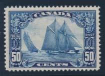 ...unitrade $1,200 x201 201 */** #158-159 1929 50c and $1 Bluenose and Parliament, both mint, the