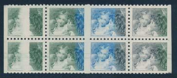 ...unitrade $353 x244 244 ** BABN Essay British American Bank Note Company Trial Colour Essays set of 4 with lady facing left in blue, green, carmine and brown, with SPECIMEN at top, OTTAWA & CANADA