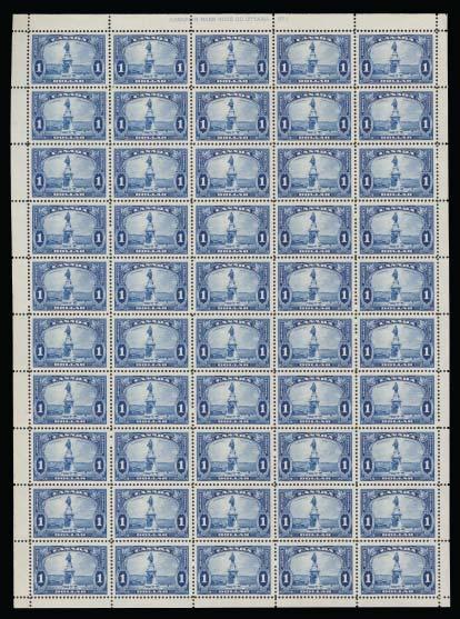 KGV Pictorial Issue continued 633 ** #217-230 1935 1c to $1 Pictorials, complete set including coils, fresh mint never hinged, very fi ne, $1 is F-VF.