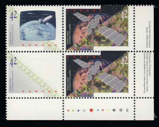 Queen Elizabeth II Era continued 706 ** #1394a 1191 42c Flag coil imperforate pair, never hinged, very fi ne.