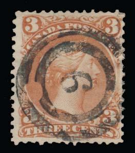 Pence Issues continued 421 #7a 1855 10d blue Cartier on thin wove paper, four margin example except top right where it is cut into frameline.