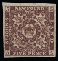 fresh colour, four margins, and original gum, a very fi ne stamp but