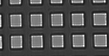 10 µm M = 18 D = 31 mm Defect of grating on a 100 nm