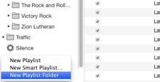 If your show doesn t have a playlist, select the Programs folder then click the Plus icon on the