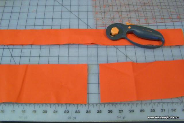 I like to use this video tutorial for applying a binding by machine.