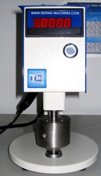 Micrometer Measuring range is 0.000-1.250 mm with a resolution of 0.1 micron. Anvil diameter is 0.
