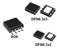 Linear Regulators: Cost-effective LDOs 32 LDK120 200 ma, low dropout, Noise reduction pin Available in SOT23-5L, SC70, and DFN6 1.2x1.
