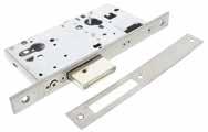 vailable in multiple backsets (G0017) Suitable for doors which do not require locking Latch operated by lever handles from both sides (G0018) Euro profile cylinder nightlatch.