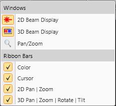 2.3.1 Color These controls select the color display options that are common to the